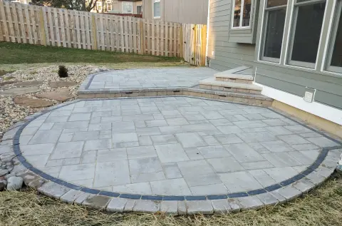 Elegant patio